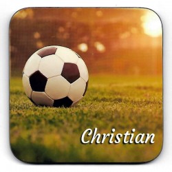 Have your name on a coaster - Football Background 1